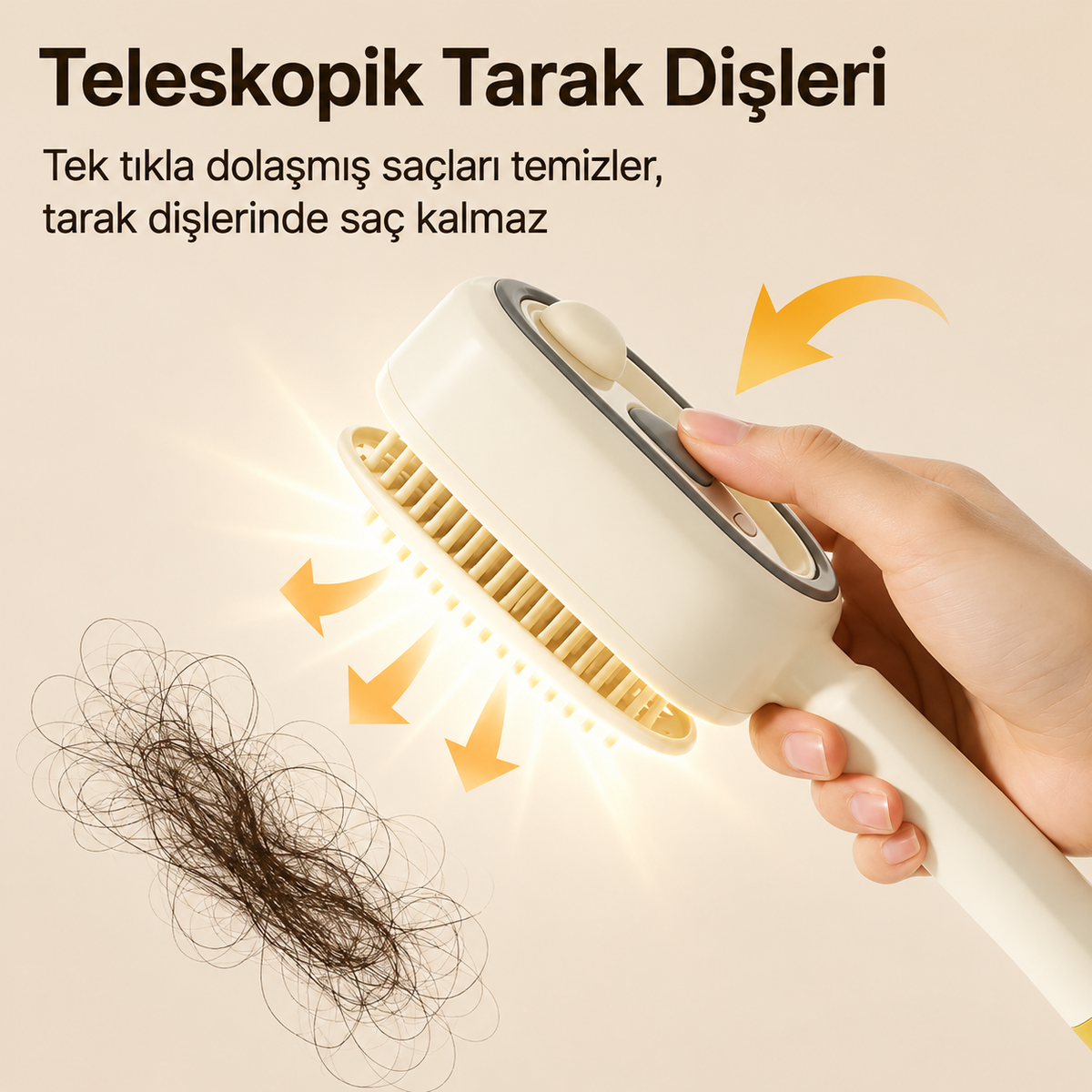 Lumora® Electric Spray Air Cushion Massage Comb - Self-Cleaning, Anti-Tangle, Essential Oil Spray Feature Hair Care Comb