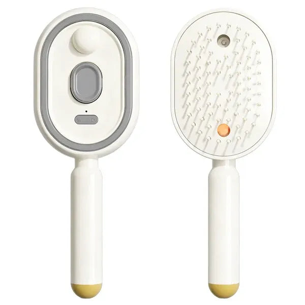Lumora® Electric Spray Air Cushion Massage Comb - Self-Cleaning, Anti-Tangle, Essential Oil Spray Feature Hair Care Comb