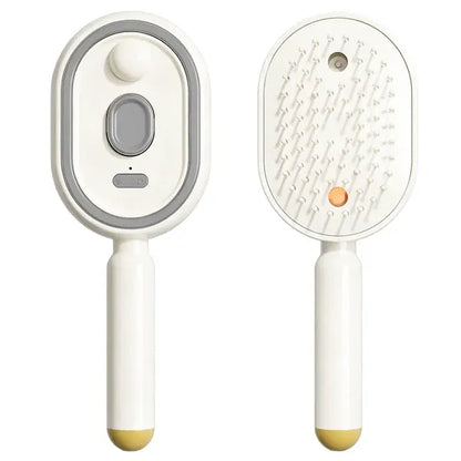 Lumora® Electric Spray Air Cushion Massage Comb - Self-Cleaning, Anti-Tangle, Essential Oil Spray Feature Hair Care Comb